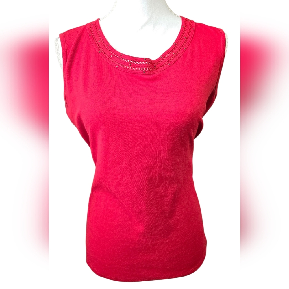 Allison Daley Red Tank Top